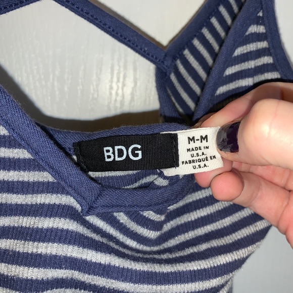 BDG Strappy Back Mini Dress - Picture 2 of 6